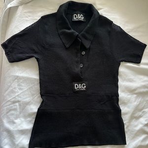 Dolce and Gabbana button up top